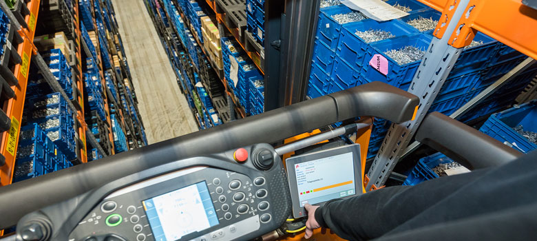 Automatic high-bay warehouse